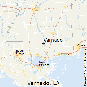 Varnado,Louisiana Map