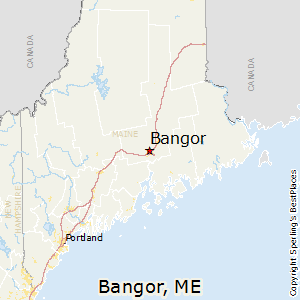map of bangor maine area Best Places To Live In Bangor Maine map of bangor maine area