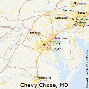 Chevy_Chase,Maryland Map