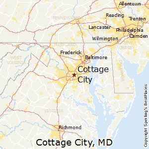 Cottage_City,Maryland Map