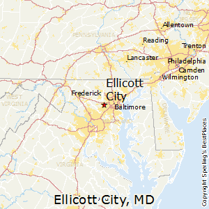 Ellicott_City,Maryland Map