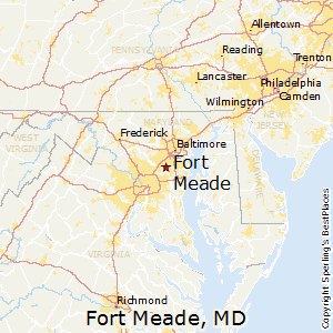 Fort Meade Maryland Map - Adrian Kristine