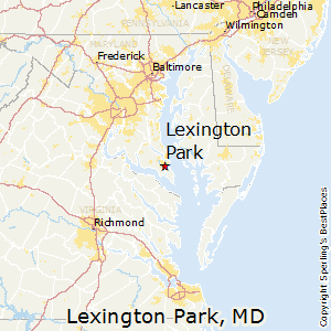 Lexington_Park,Maryland Map