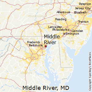 Middle_River,Maryland Map