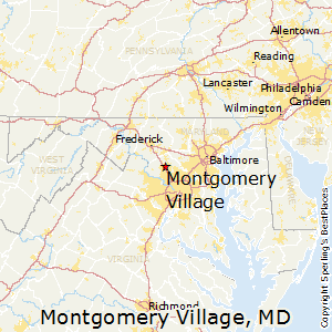 Montgomery_Village,Maryland Map