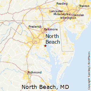 North_Beach,Maryland Map