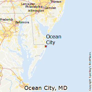 Ocean_City,Maryland Map