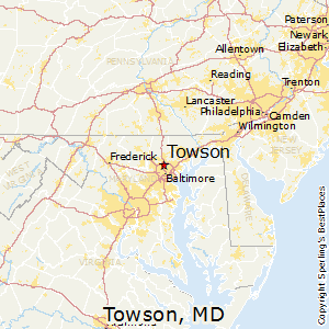 Best Places to Live in Towson, Maryland
