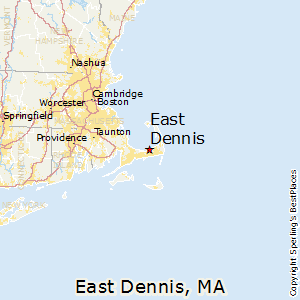 Map Of Dennis Ma Best Places To Live In East Dennis, Massachusetts