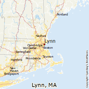Lynn,Massachusetts Map
