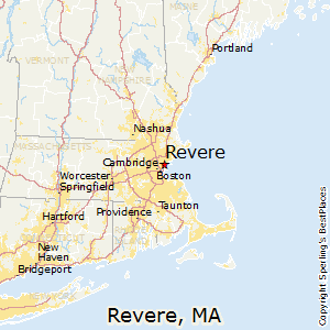 Revere,Massachusetts Map