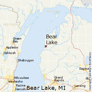 Bear Lake Michigan Map