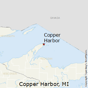 Copper_Harbor,Michigan Map