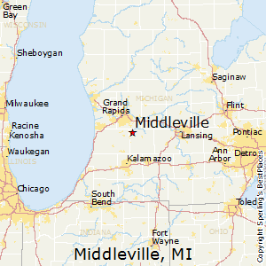 Middleville,Michigan Map