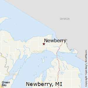 Map Of Newberry Michigan Best Places to Live in Newberry, Michigan