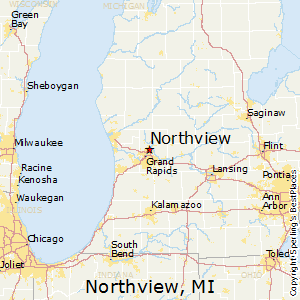 Northview,Michigan Map