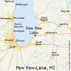 Paw Paw Lake Depth Chart