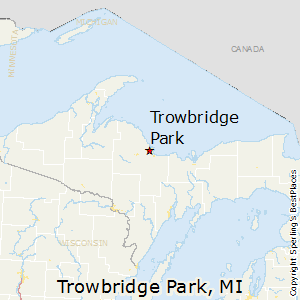 Trowbridge_Park,Michigan Map