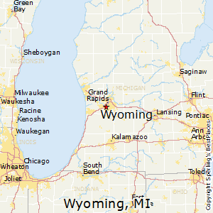Wyoming,Michigan Map