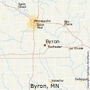 Byron,Minnesota Map