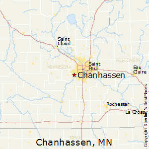 Chanhassen,Minnesota Map