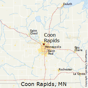 Coon_Rapids,Minnesota Map