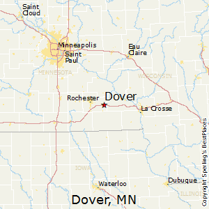 Dover,Minnesota Map