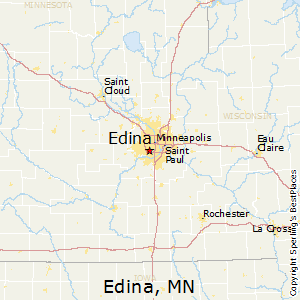 Edina,Minnesota Map