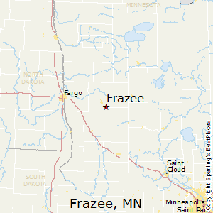 Frazee,Minnesota Map