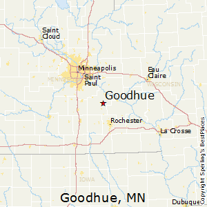 Goodhue,Minnesota Map