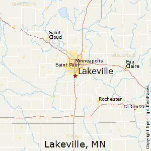 Lakeville,Minnesota Map