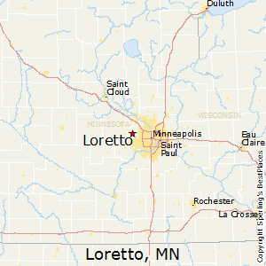 Loretto,Minnesota Map