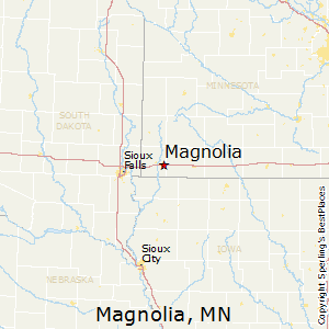 Magnolia,Minnesota Map