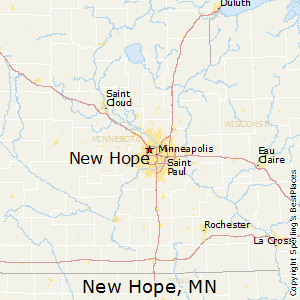 New_Hope,Minnesota Map