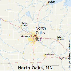 North_Oaks,Minnesota Map