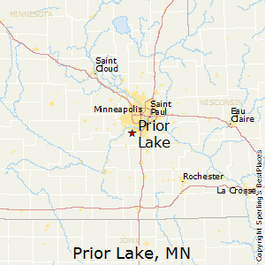 Prior_Lake,Minnesota Map