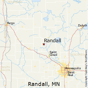 Randall,Minnesota Map