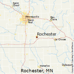 Rochester,Minnesota Map