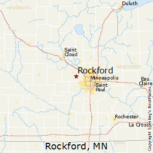 Rockford,Minnesota Map