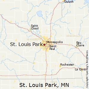 St Louis Park Mn Map | Map chococard