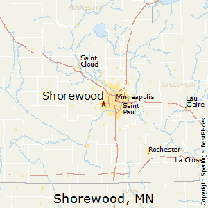 Shorewood,Minnesota Map