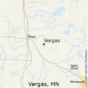 Vergas,Minnesota Map