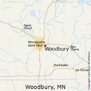 Woodbury,Minnesota Map