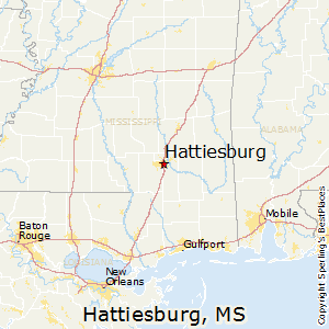 map of hattiesburg ms Best Places To Live In Hattiesburg Mississippi