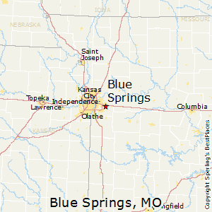 Blue_Springs,Missouri Map