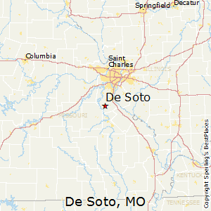 Map Of Desoto Missouri Best Places To Live In De Soto, Missouri