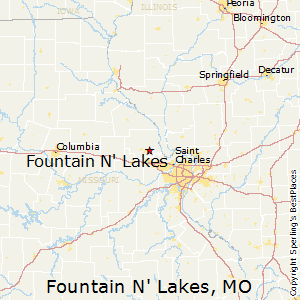 Fountain_N'_Lakes,Missouri Map