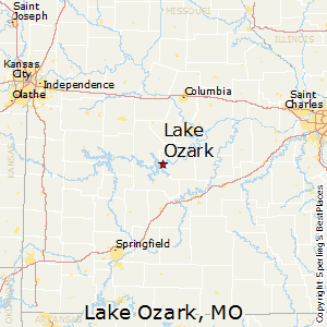 Lake_Ozark,Missouri Map