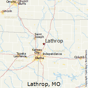 Lathrop,Missouri Map