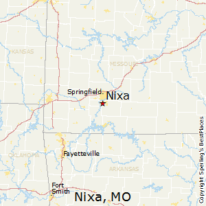 Nixa,Missouri Map
